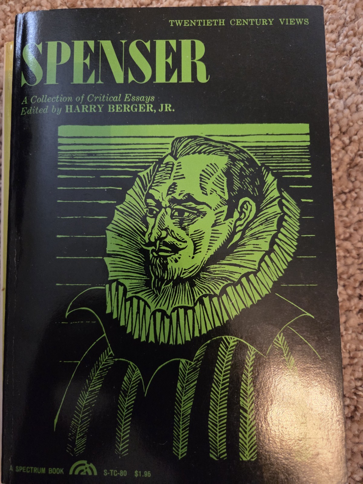 Spenser Critical Essays Twentieth Century Views Harry Berger Jr 1968