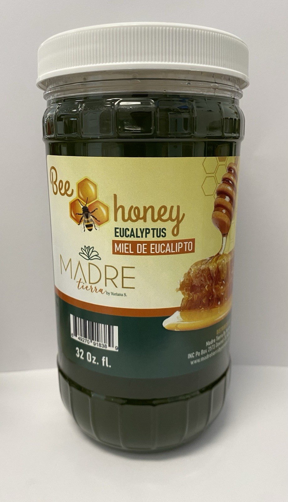Miel De Eucalipto 32 Oz /Eucalyptus Honey Bee Miel De Eucalipto 32 Oz /Eucalyptus Honey Bee