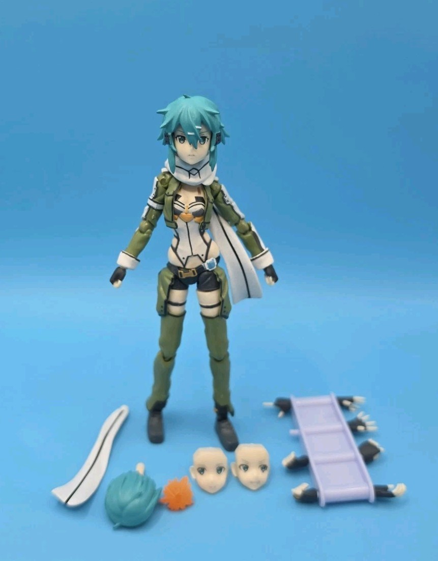 Max Factory Figma 241 Sinon Sword Art Online II Action Figure SEE Pics