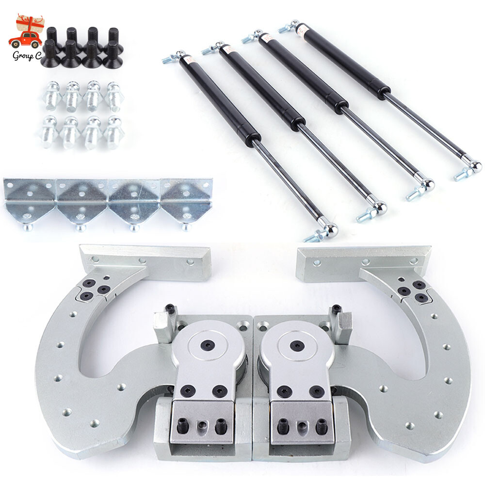 US Universal Gull Wing Door Kit Vertical Butterfly Scissor Doors Race Car Hinges US Universal Gull Wing Door Kit Vertical Butterfly Scissor Doors Race Car Hinges
