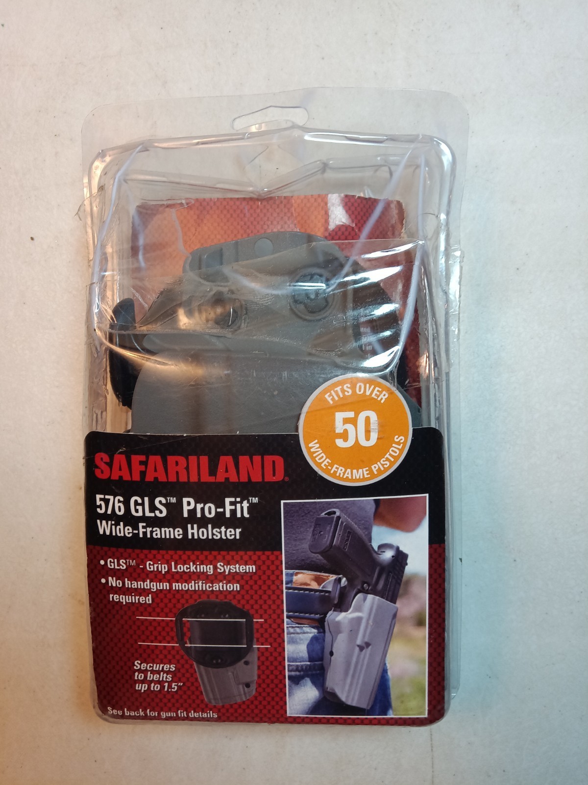 Safariland 576 GLS Pro-Fit Wide Frame Universal Holster New Open Box Safariland 576 GLS Pro-Fit Wide Frame Universal Holster New Open Box