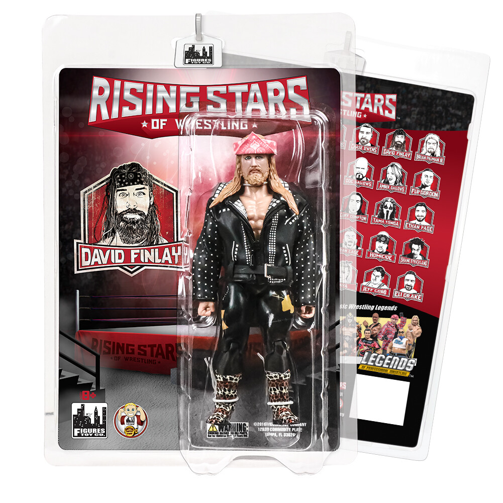 Rising Stars of Wrestling Action Figure Series: David Finlay