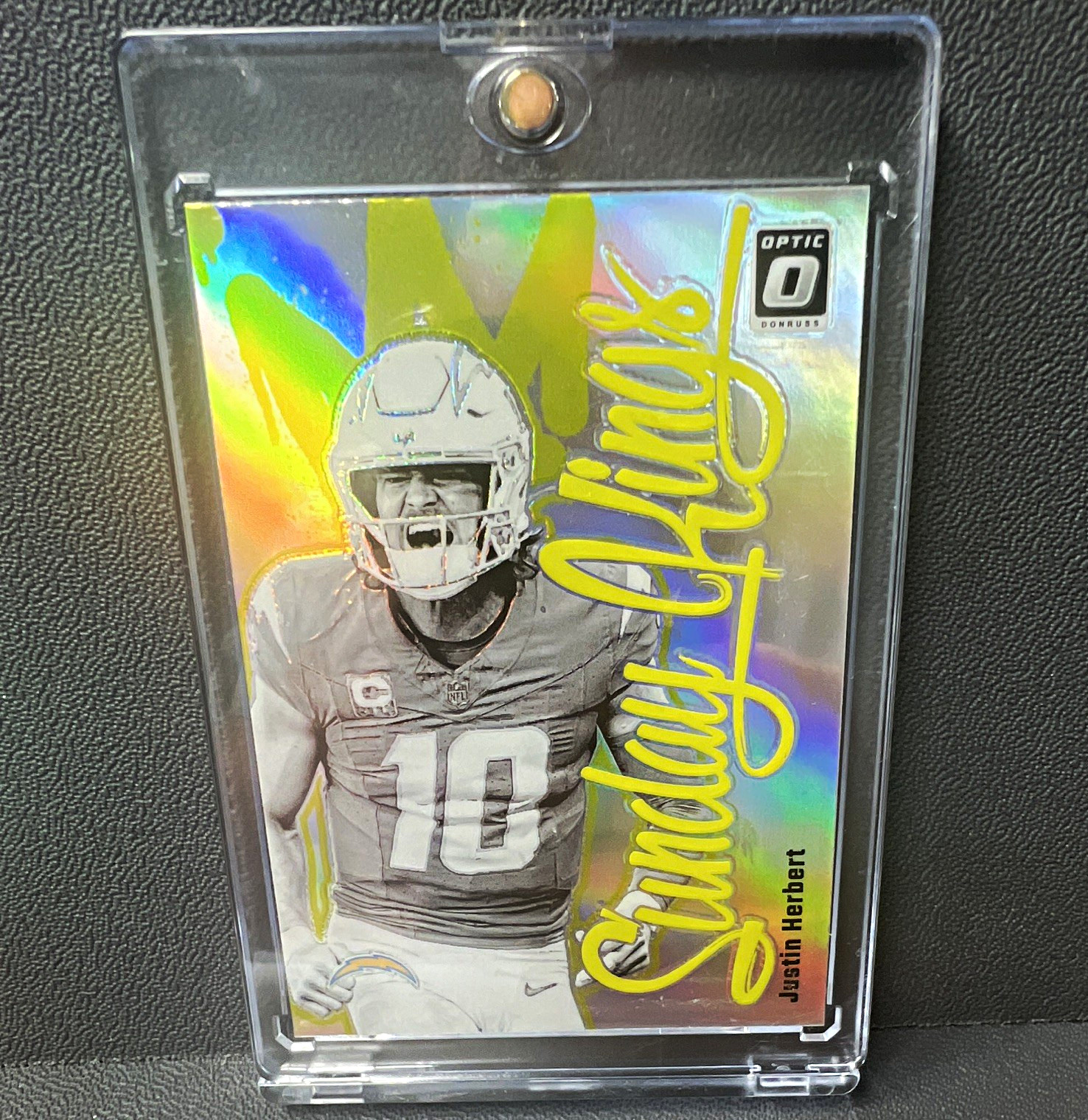 2024 Panini Donruss Optic - Sunday Kings Justin Herbert #8 Chargers Insert 2024 Panini Donruss Optic - Sunday Kings Justin Herbert #8 Chargers Insert