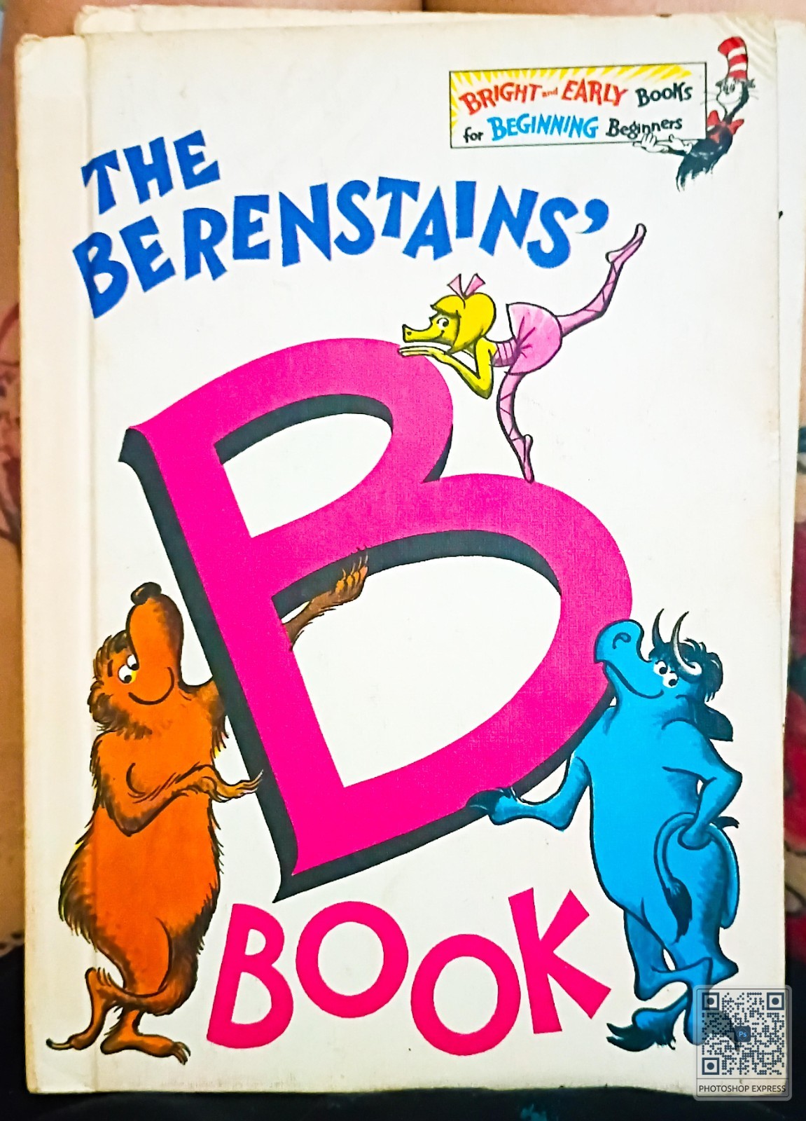 Vintage 1971 The Berenstains' B Book Hardcover - Dr. Seuss Bright & Early Series