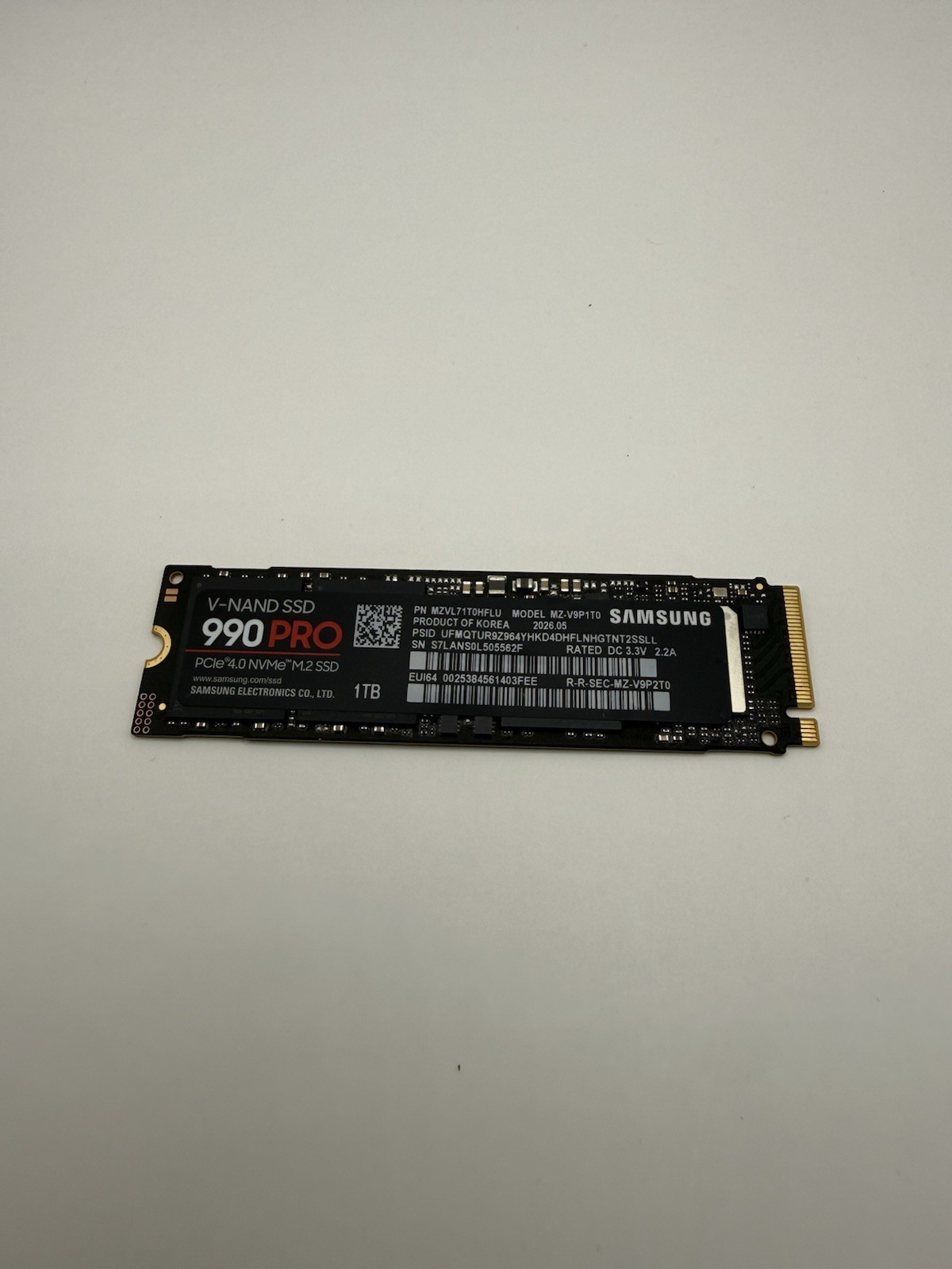 Samsung 990 Pro 1TB Internal Samsung 990 Pro 1TB Internal