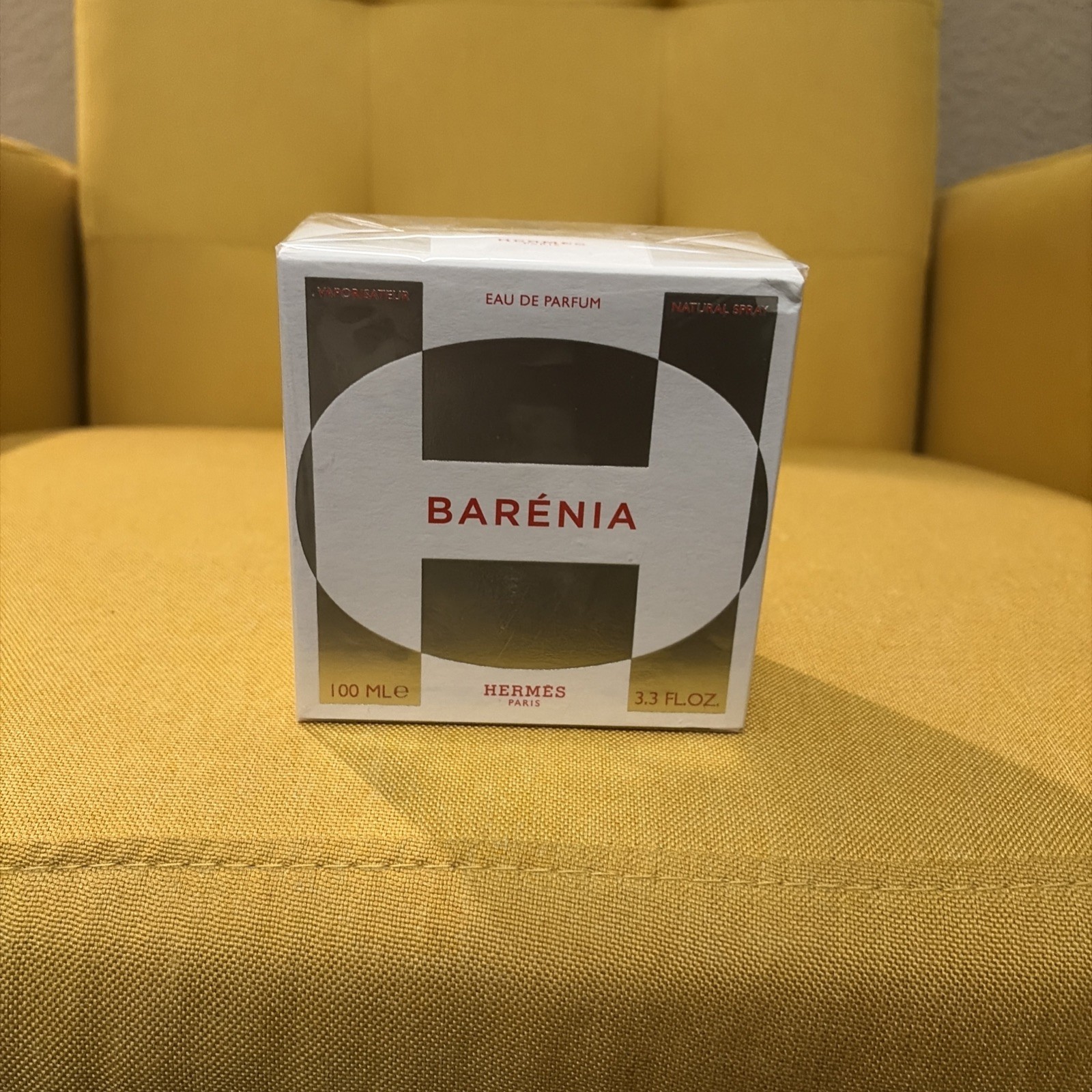 Barenia by Hermes 3.3 oz/100 ml Eau de Parfum Spray for Women New & Sealed Barenia by Hermes 3.3 oz/100 ml Eau de Parfum Spray for Women New & Sealed