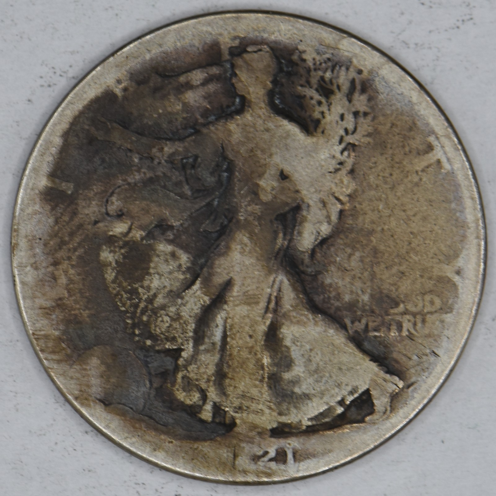 1921-S Walking Liberty Silver Half Dollar ~COINGIANTS~ 1921-S Walking Liberty Silver Half Dollar ~COINGIANTS~