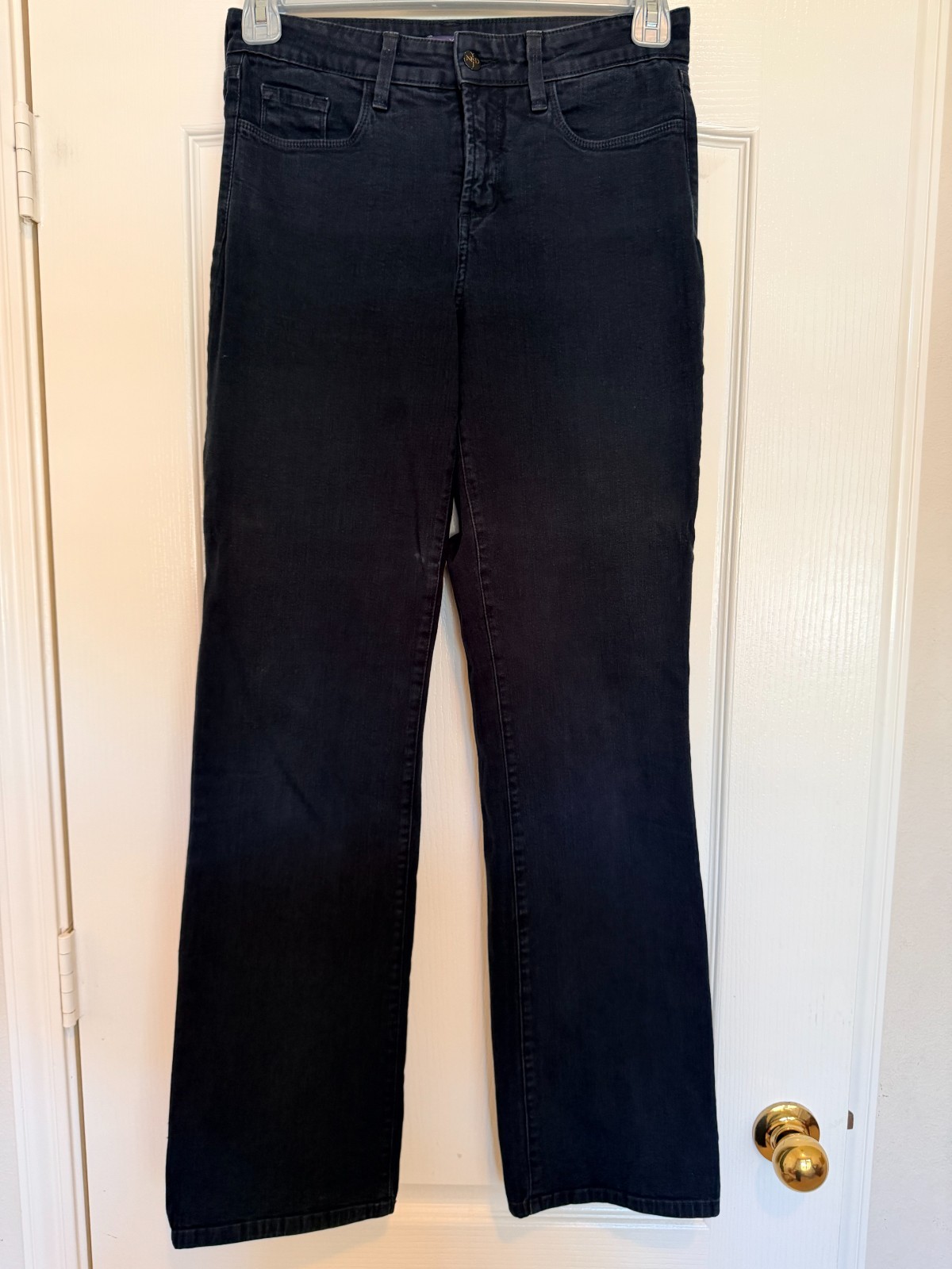 Not Your Daughter Jeans Womens 4 Barbara Boot Cut Black Wash NYDJ Denim Not Your Daughter Jeans Womens 4 Barbara Boot Cut Black Wash NYDJ Denim