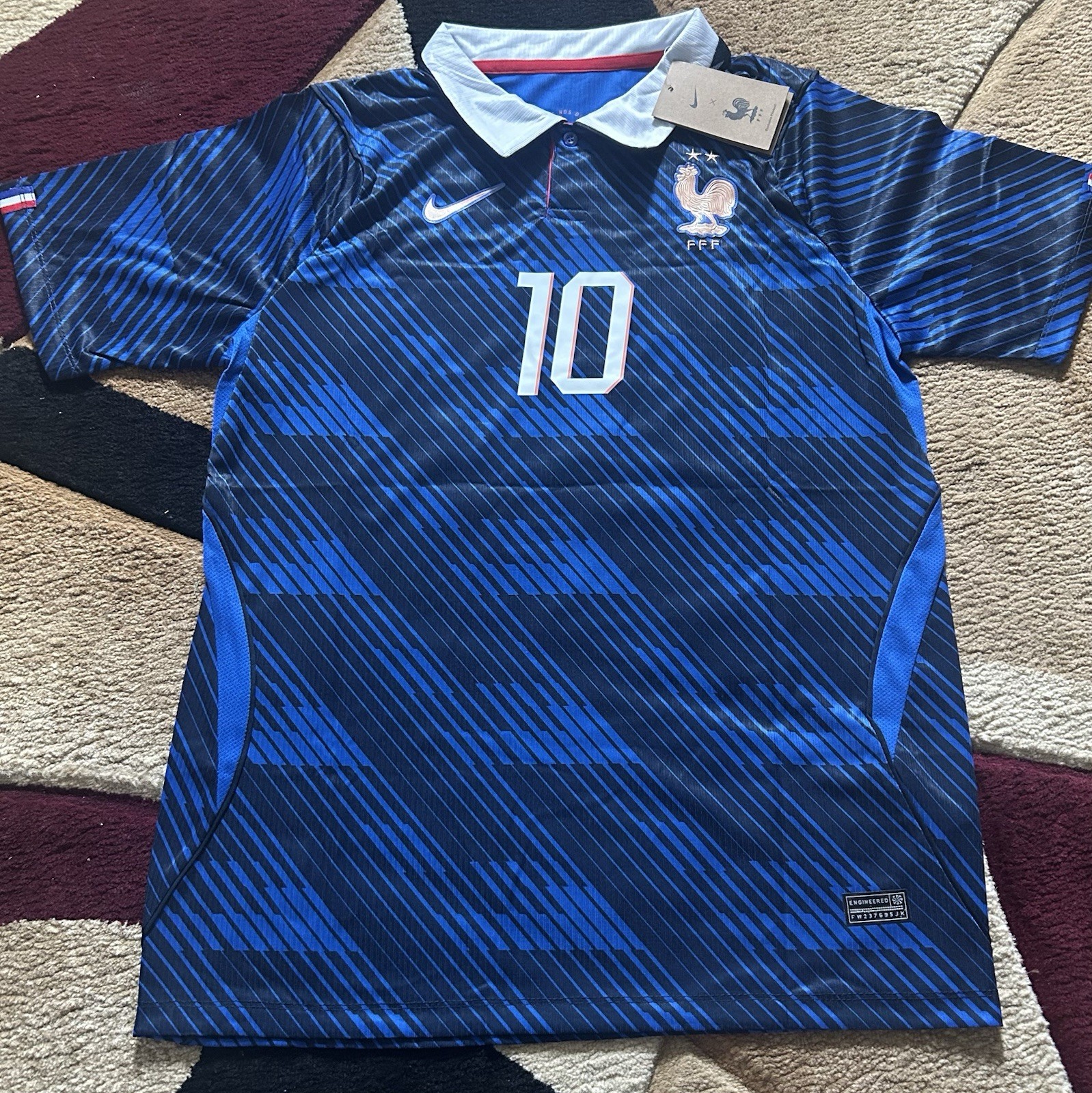 France 2026 World Cup Home Jersey Mbappe #10 Size Large Brand New -Send Offers France 2026 World Cup Home Jersey Mbappe #10 Size Large Brand New -Send Offers