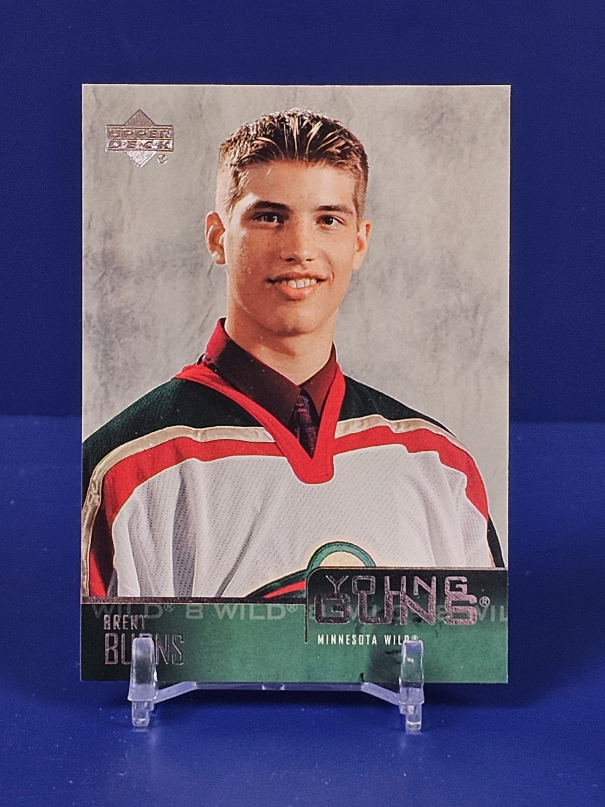 2003-04 Upper Deck Brent Burns Young Guns Rookie RC #221 Minnesota Wild NM-MINT