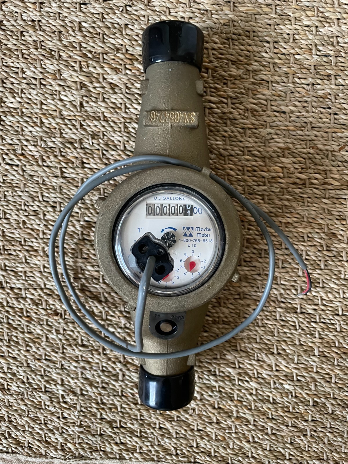 WMC10-BU2 Water Meter Multi-Jet Lead Free Bronze  1\