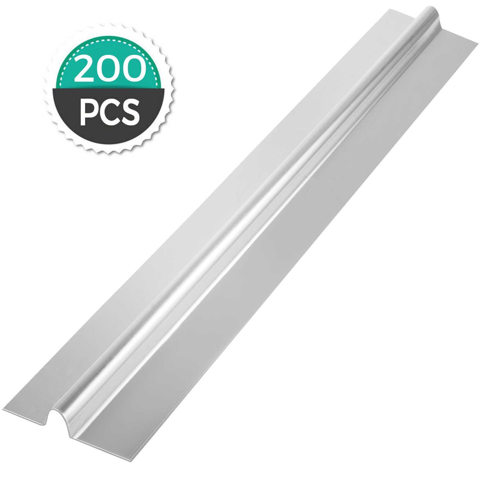 Uimoso 200pcs-4ft Aluminum Radiant Floor Heat Transfer Plates for 1/2