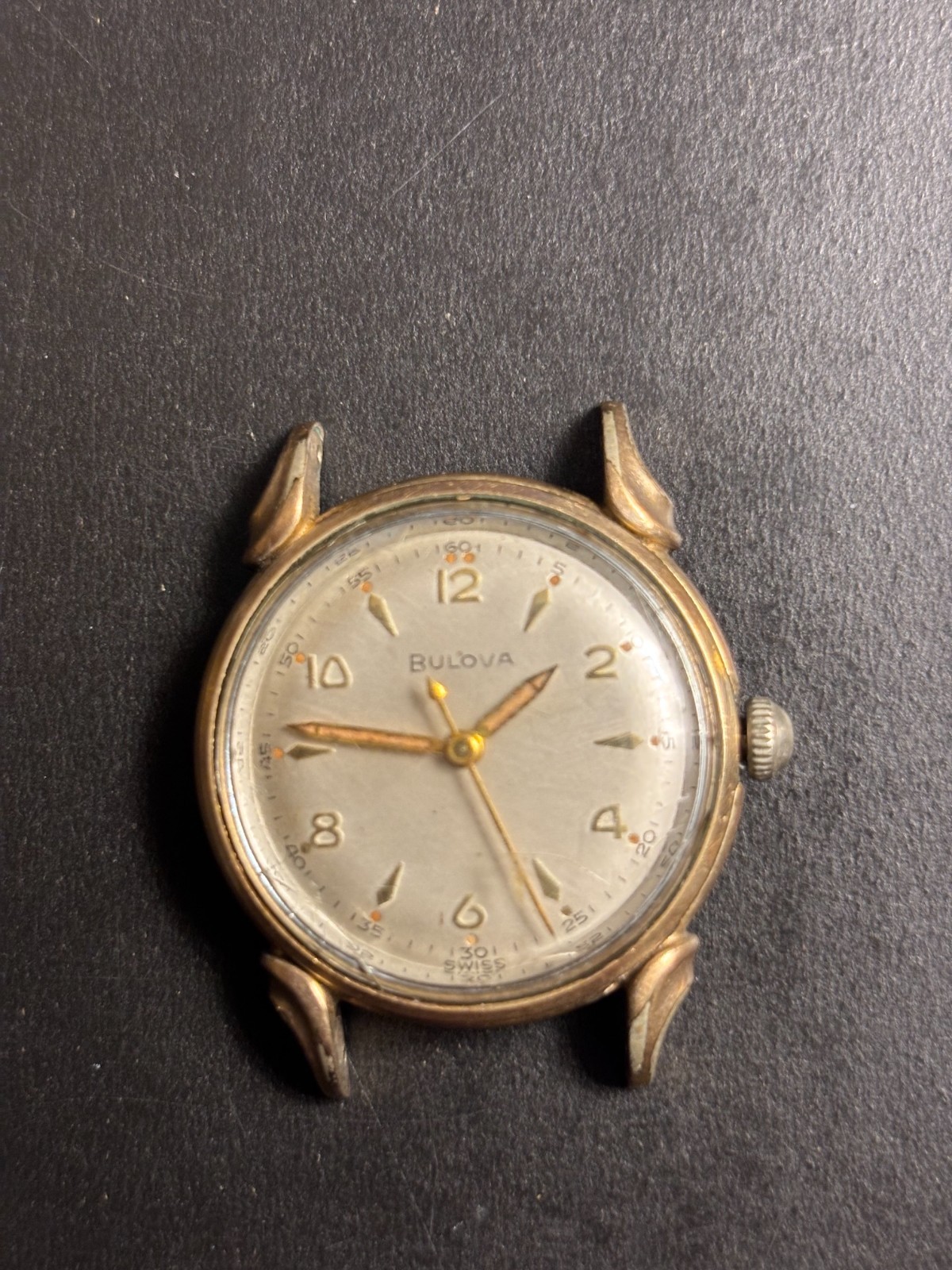 Bulova Men's Vintage Wrist Watch for Repair or Parts Not Working Bulova Men's Vintage Wrist Watch for Repair or Parts Not Working
