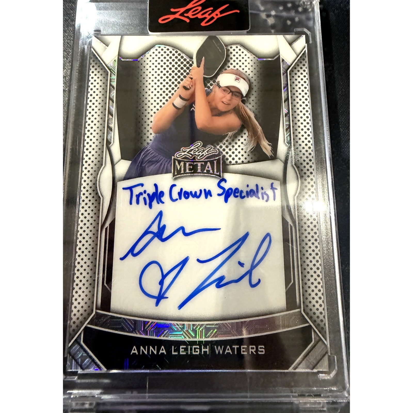 Anna Leigh Waters 3/3 AUTO \