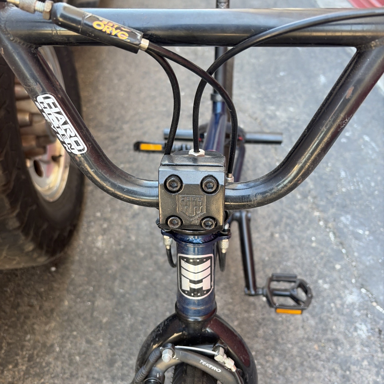 Vintage Haro F Series 1c BMX 2006 Ano Blue New Parts Vintage Haro F Series 1c BMX 2006 Ano Blue New Parts