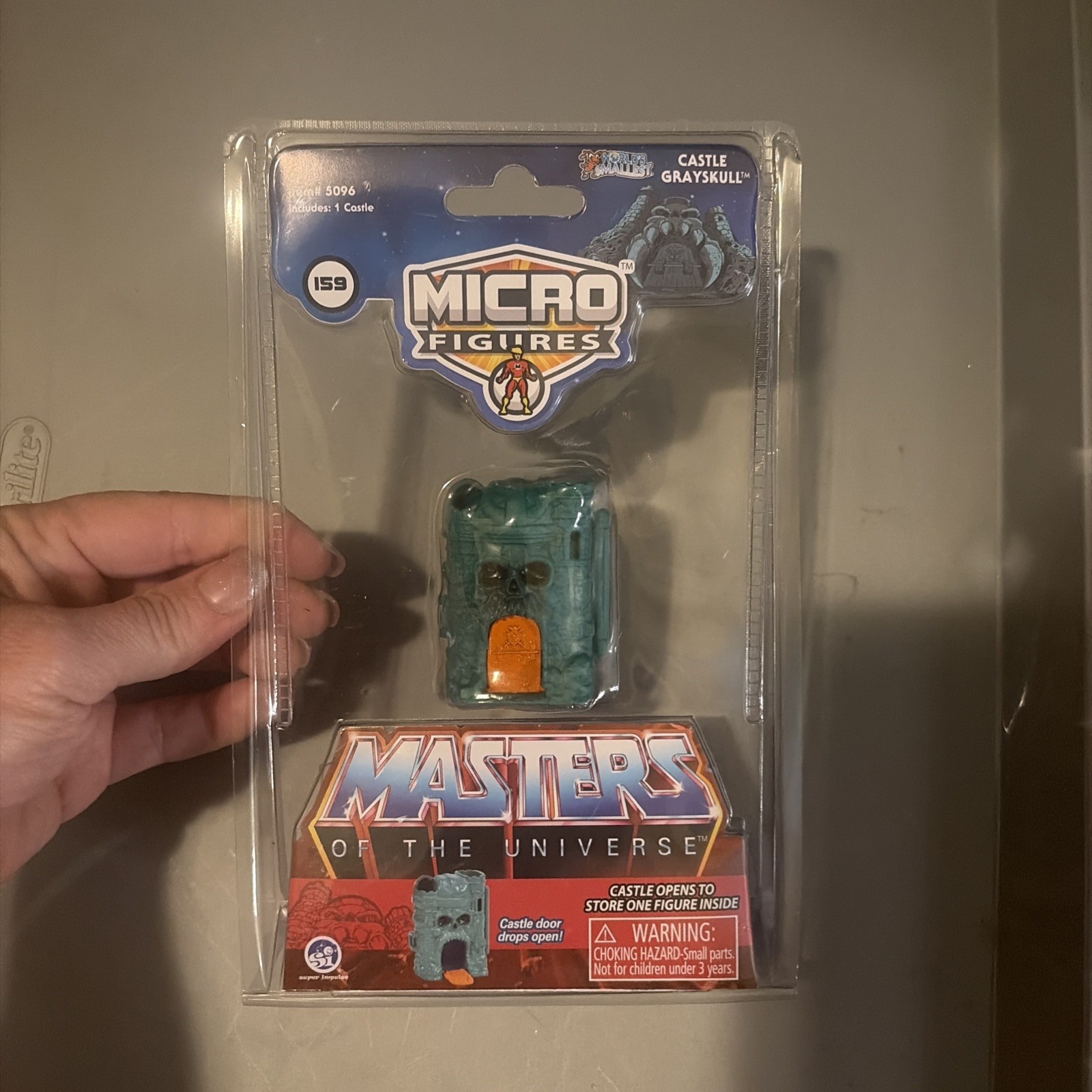 MicroFigures Castle Grayskull Masters Of The Universe Worlds Smallest New *RARE* MicroFigures Castle Grayskull Masters Of The Universe Worlds Smallest New *RARE*