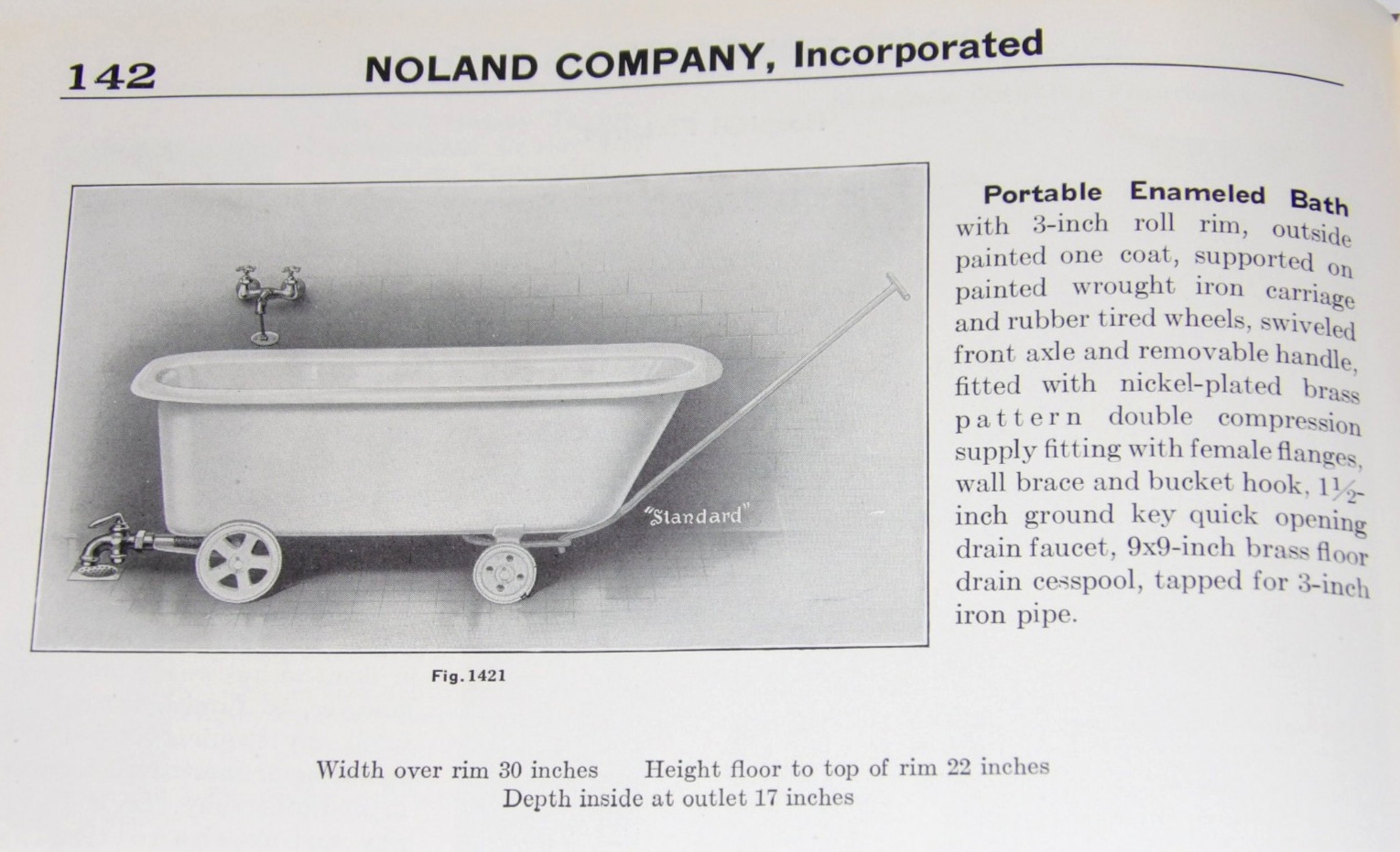 VINTAGE 1931 HOME & INDUSTRIAL PLUMBING & HEATING CATALOG ASBESTOS/BIDET/SINKS+