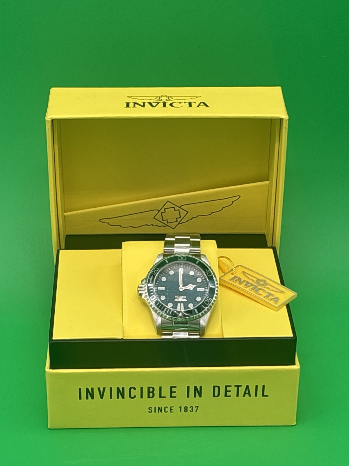 Invicta Pro Diver Crestcore 49694 Men’s 43mm Blue Watch NEW Box Tag Quartz