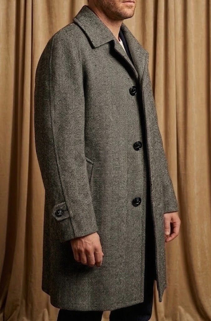 EUC Vintage Pendleton Wool Overcoat Mens 40 LONG Tweed 100% Virgin Wool Gray USA EUC Vintage Pendleton Wool Overcoat Mens 40 LONG Tweed 100% Virgin Wool Gray USA