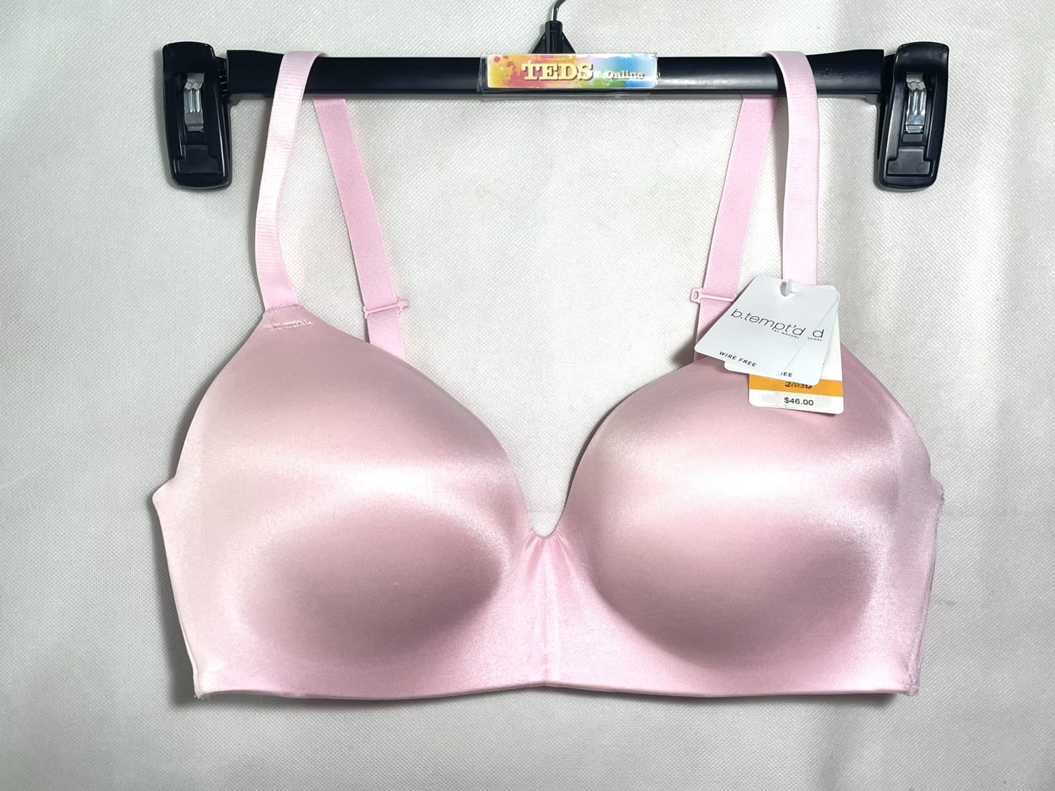 NWT b.tempt\'d by Wacoal Women\'s 34DD Future Foundation Wire-Free Bra 956281 Pink NWT b.tempt\'d by Wacoal Women\'s 34DD Future Foundation Wire-Free Bra 956281 Pink
