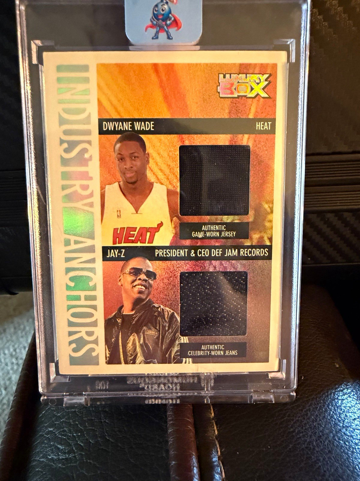 Topps 2005-06 Luxury Box Industry Anchors Relics Wade/Jay-Z IADR-WZ 53/99 Topps 2005-06 Luxury Box Industry Anchors Relics Wade/Jay-Z IADR-WZ 53/99