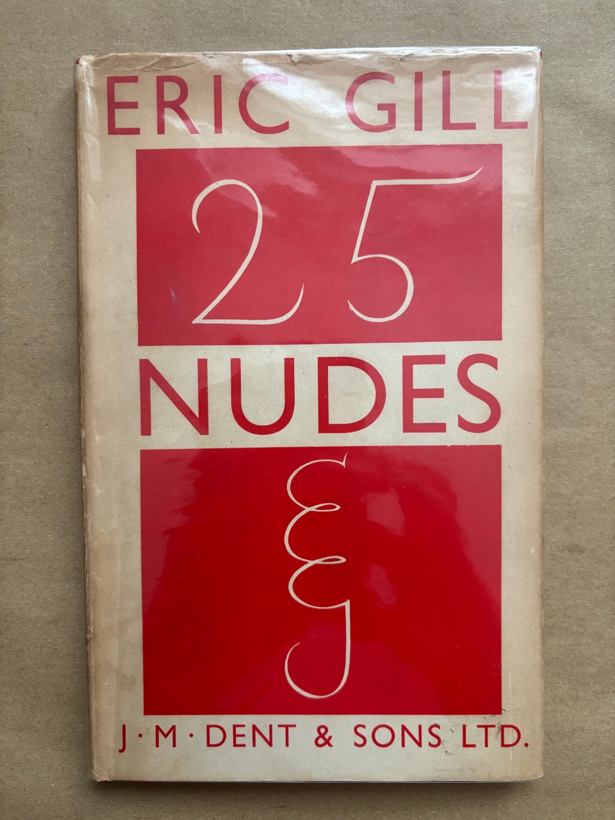 Eric Gill 25 Nudes 1950 first edition UK Dent 1st/2nd life drawings prints