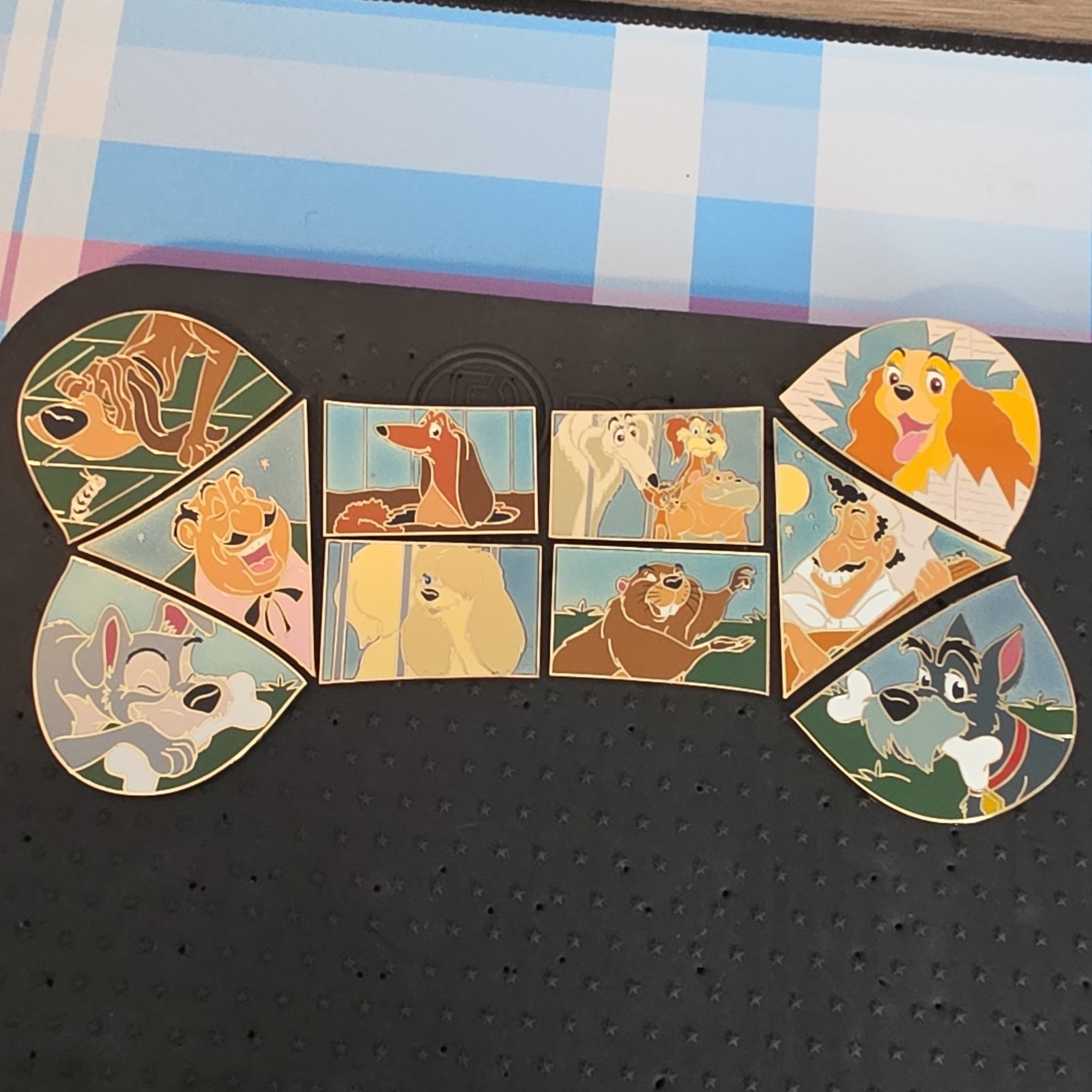 2025 Disney Lady & Tramp 70th Anniversary Mystery Box Bone - COMPLETE 10 PIN SET 2025 Disney Lady & Tramp 70th Anniversary Mystery Box Bone - COMPLETE 10 PIN SET