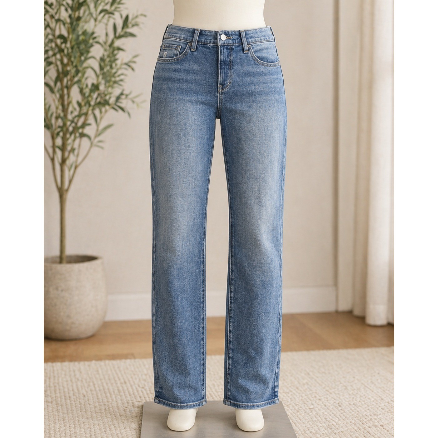 NYDJ Sheri Slim Jeans Womens Medium Wash Blue Lift Tuck Waist Match Size M NYDJ Sheri Slim Jeans Womens Medium Wash Blue Lift Tuck Waist Match Size M