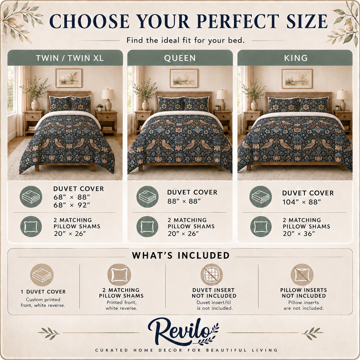 William Morris Strawberry Thief Duvet Set 5 – Arts and Crafts Bedding