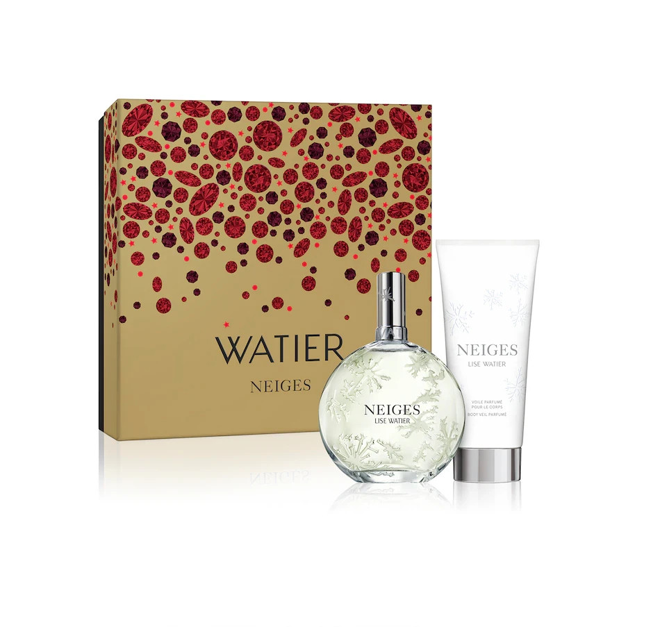 LISE WATIER NEIGES Eau de Toilette 50ml ~ Deluxe 2 Piece Holiday Gift Set LISE WATIER NEIGES Eau de Toilette 50ml ~ Deluxe 2 Piece Holiday Gift Set