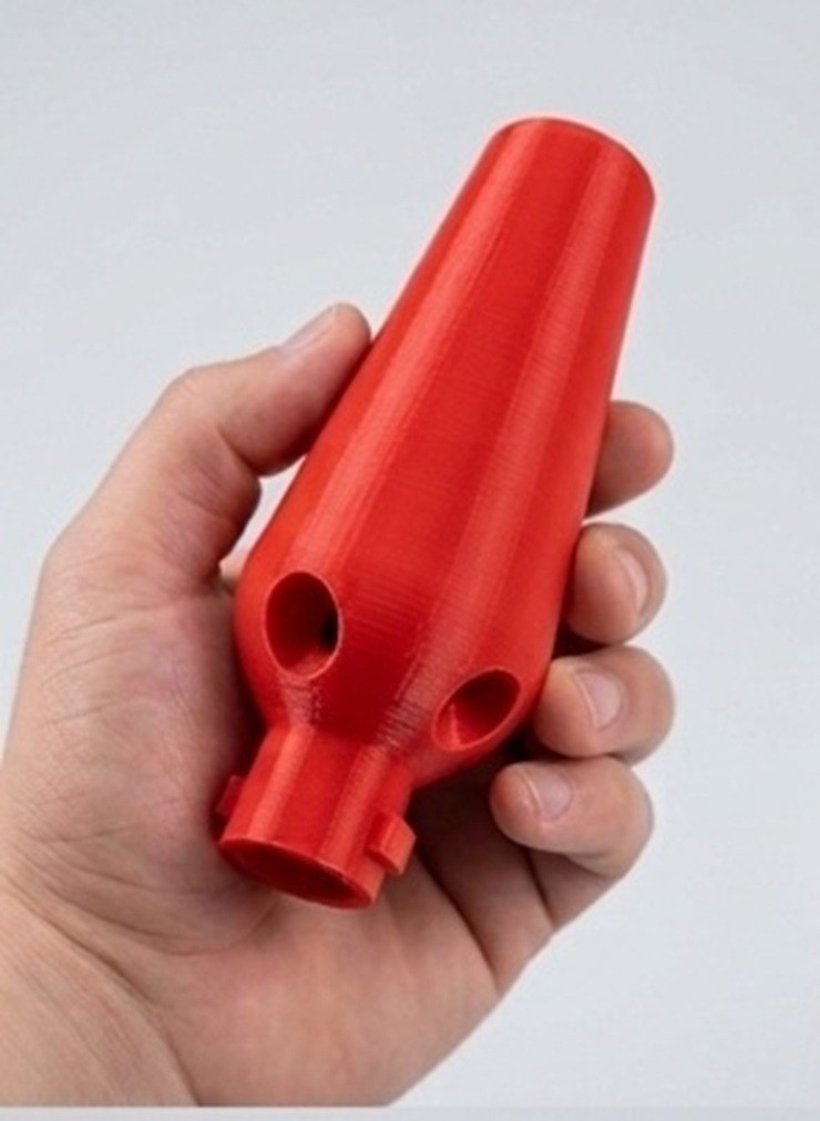 3D Printed Venturi Nozzle Tip for Milwaukee M18 0887-20 Blower Upgrade 3D Printed Venturi Nozzle Tip for Milwaukee M18 0887-20 Blower Upgrade