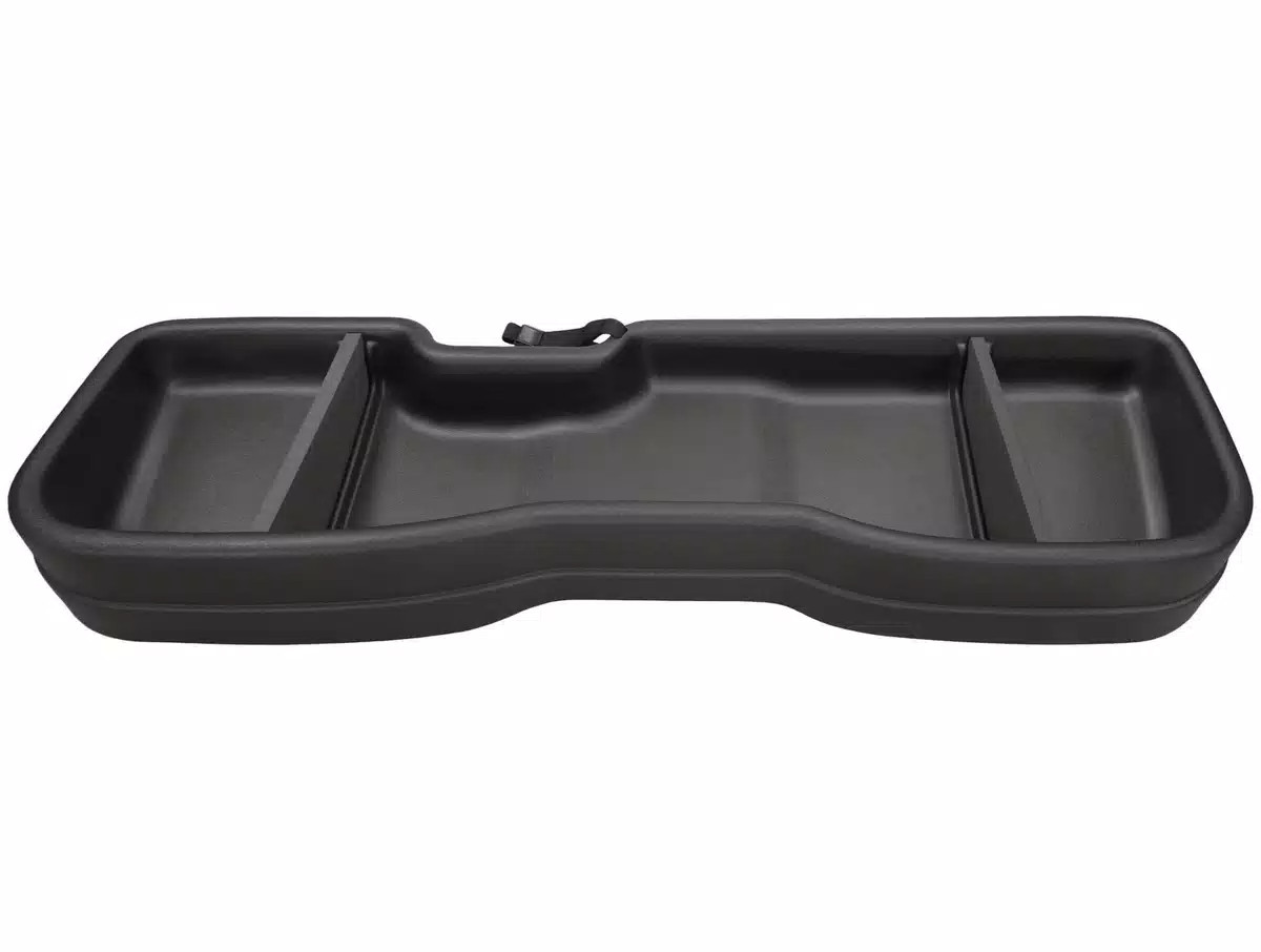 Husky Gearbox Under Storage Box Fits 14-19 Slvrd Crew/Sierra 1500-3500 Crew Blk