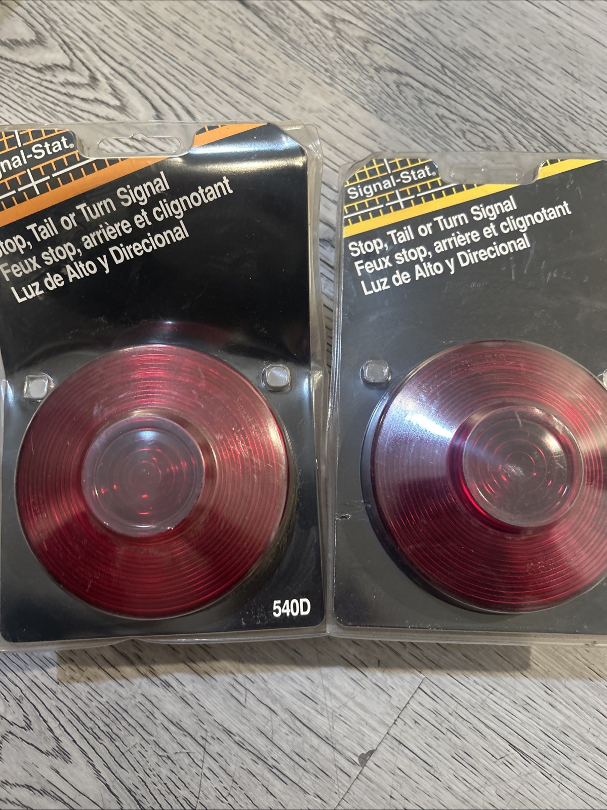 NOS Signal Stat 534D 535D Trailer Tail Light Pair Federal Mogul Truck Lite