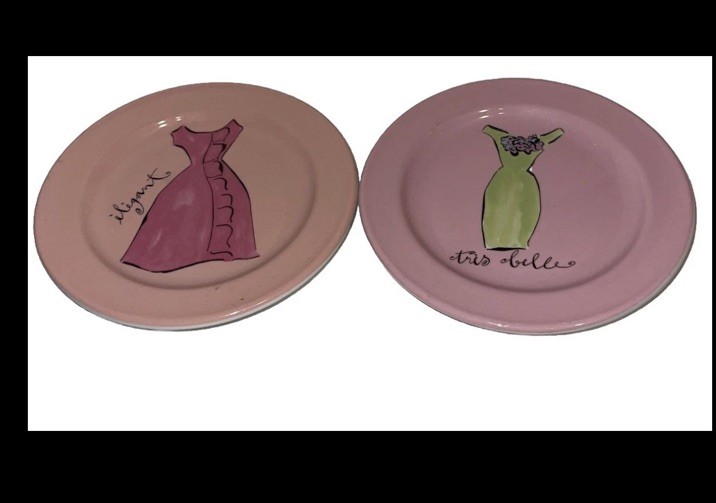 Nice Rosanna plates set of 2 Dresses Fun
