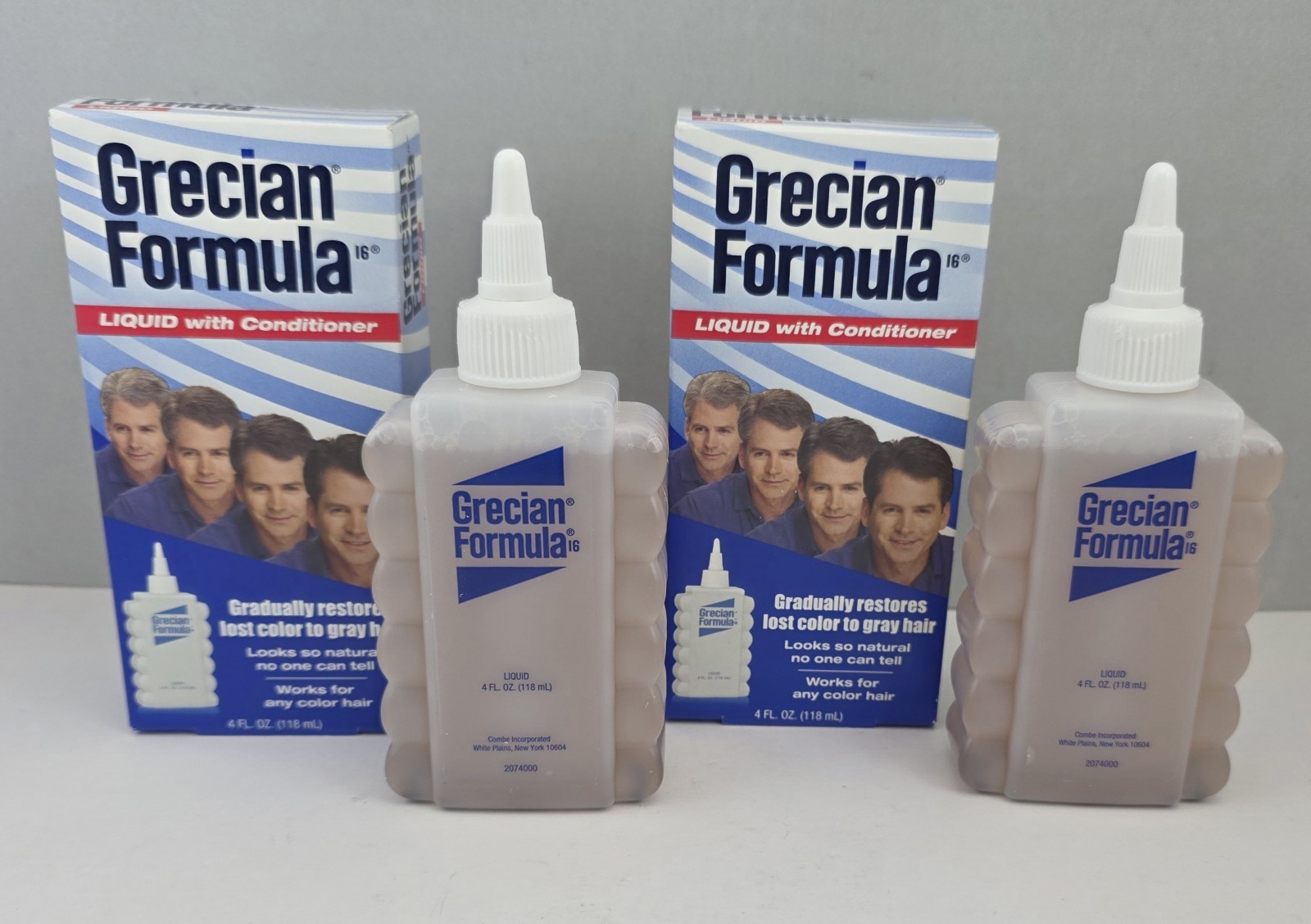 LOT OF 2 ~ Grecian Formula 16 Liquid Conditioner 4 oz - Discontinued LOT OF 2 ~ Grecian Formula 16 Liquid Conditioner 4 oz - Discontinued