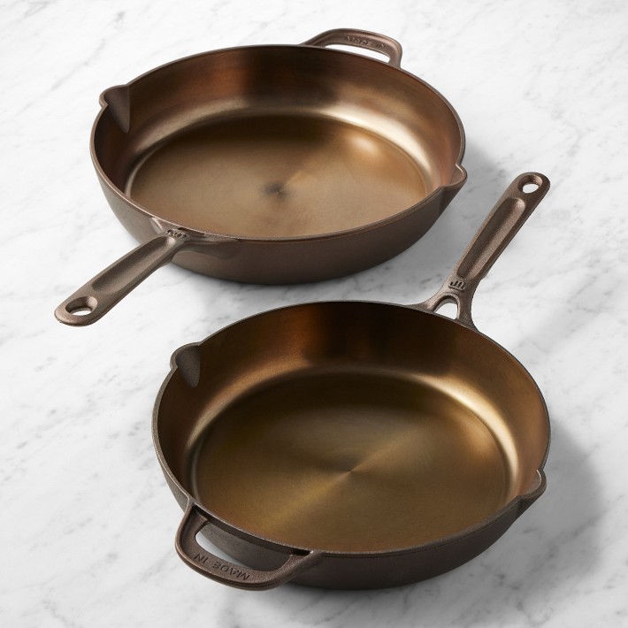 Made In Seasoned Cast Iron Skillet Set-williamssonoma|34601