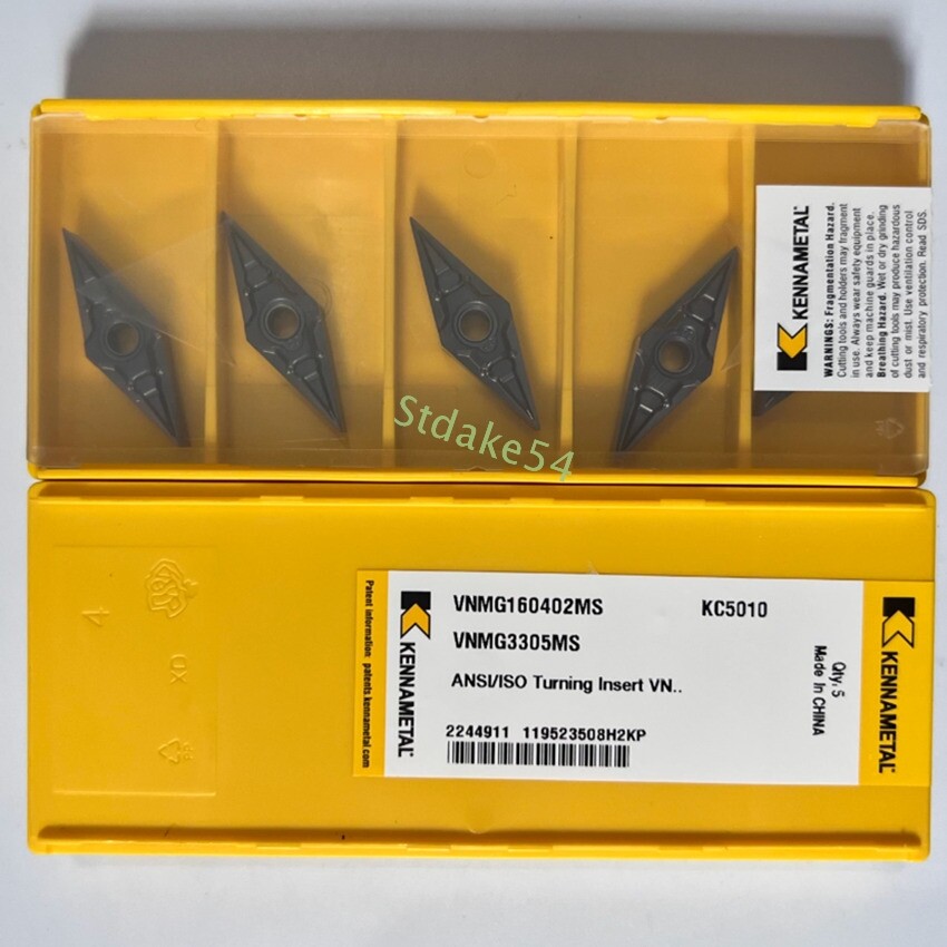 NEW 10pcs Kennametal VNMG160402MS KC5010 VNMG3305MS CNC Carbide Inserts Original NEW 10pcs Kennametal VNMG160402MS KC5010 VNMG3305MS CNC Carbide Inserts Original