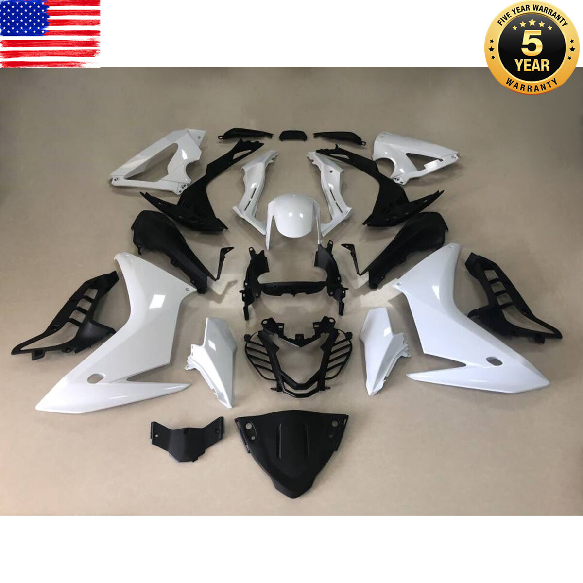 Unpainted ABS Injection Bodywork Fairing Kit Set For Honda CBR650F 2014-2018 US