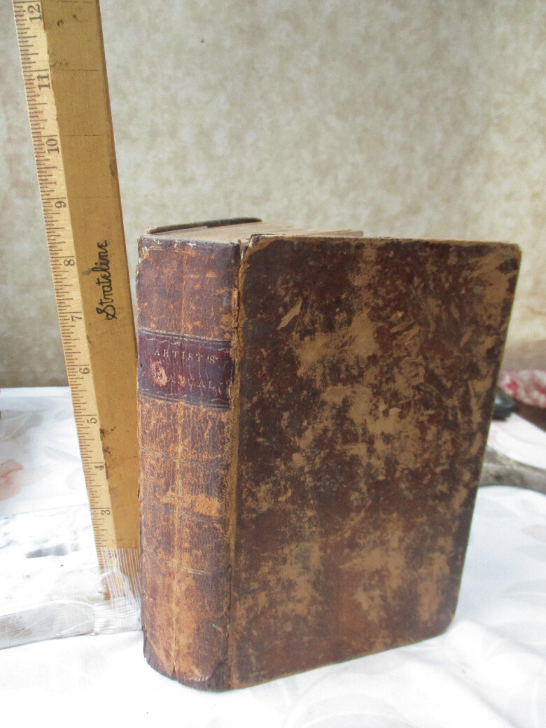 ARTISTS' MANUAL,Dictionary of Practical Knowledge,ENGRAVINGS,1814,James CUTBUSH