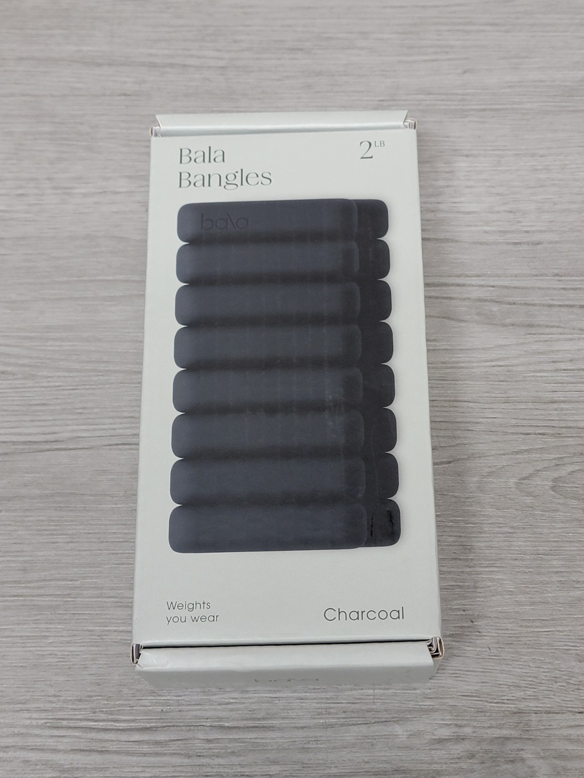 Bala Bangles 2Lb Wrist Ankle Weights Charcoal New, Unopened. Bala Bangles 2Lb Wrist Ankle Weights Charcoal New, Unopened.
