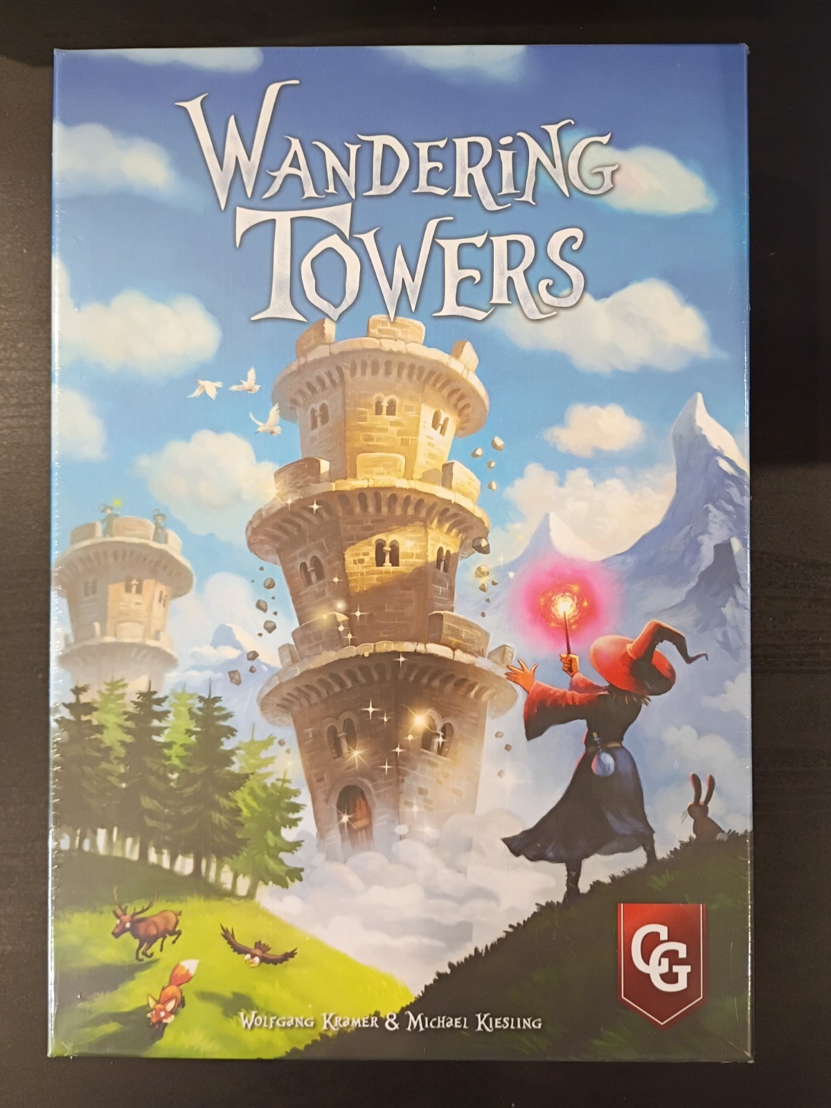 Wandering Towers - Fantasy Board Game by Capstone Games - New & Sealed