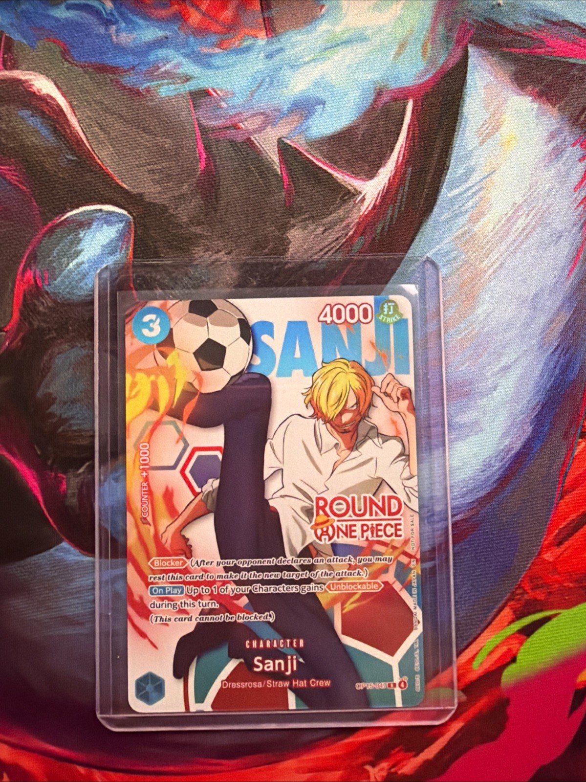 Sanji (Round 1 Promo) OP15-047 One Piece Promotion Cards Foil Sanji (Round 1 Promo) OP15-047 One Piece Promotion Cards Foil