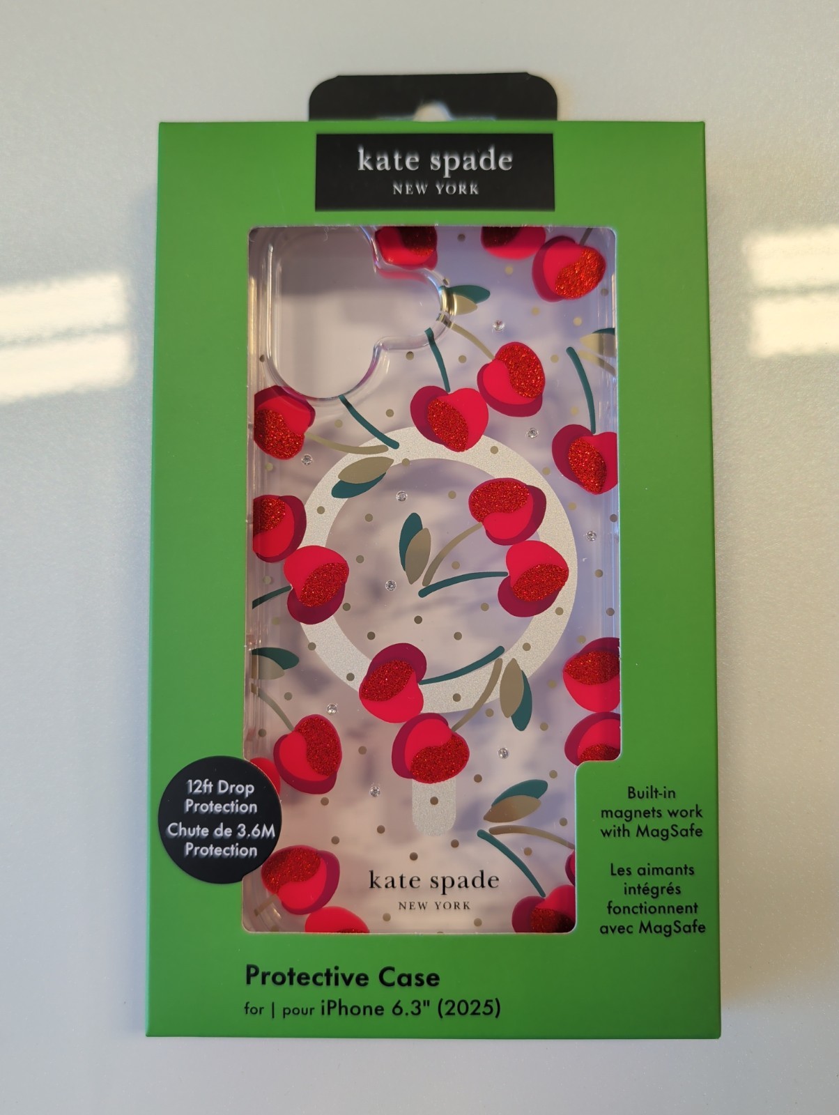 Kate Spade Magsafe 12 Foot drop protection case for iPhone 17 (Various Designs) Kate Spade Magsafe 12 Foot drop protection case for iPhone 17 (Various Designs)