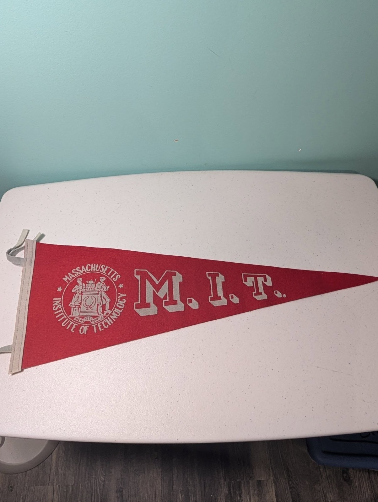 Vintage M.I.T. Massachusetts Institute Technology University Felt Pennant Rare Vintage M.I.T. Massachusetts Institute Technology University Felt Pennant Rare