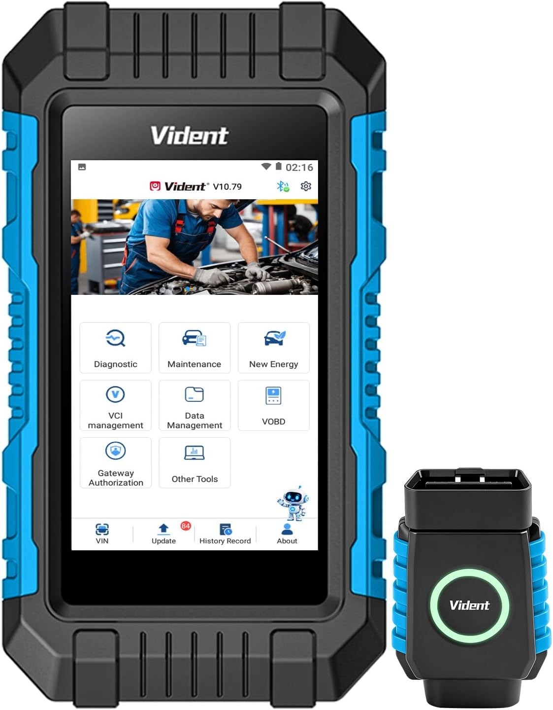 VIDENT G5 Pro AI Bidirectional OBD2 Scanner All System Diagnostic Scan Tool