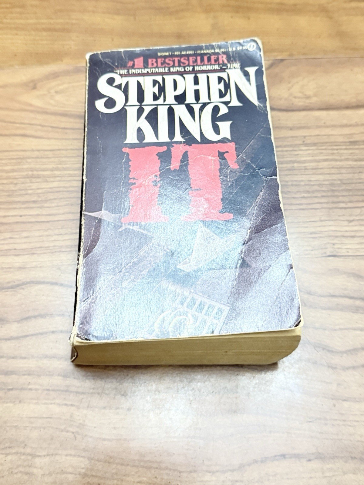IT Stephen King Paperback Book 1st Signet True 1st Printing September 1987 IT Stephen King Paperback Book 1st Signet True 1st Printing September 1987