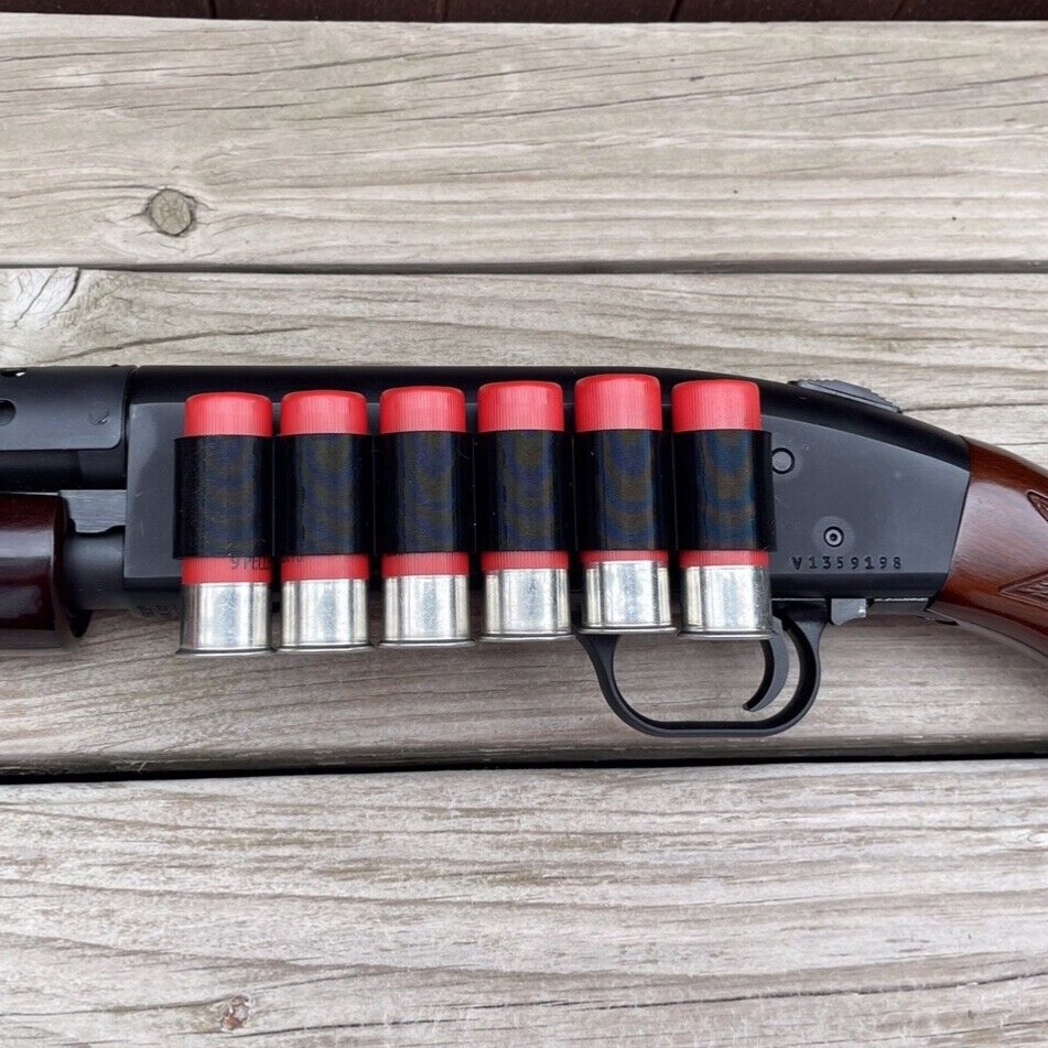 FlexSaddle®  Fits Mossberg 590 500 Shotgun Side Saddle 12 ga Shell Holder