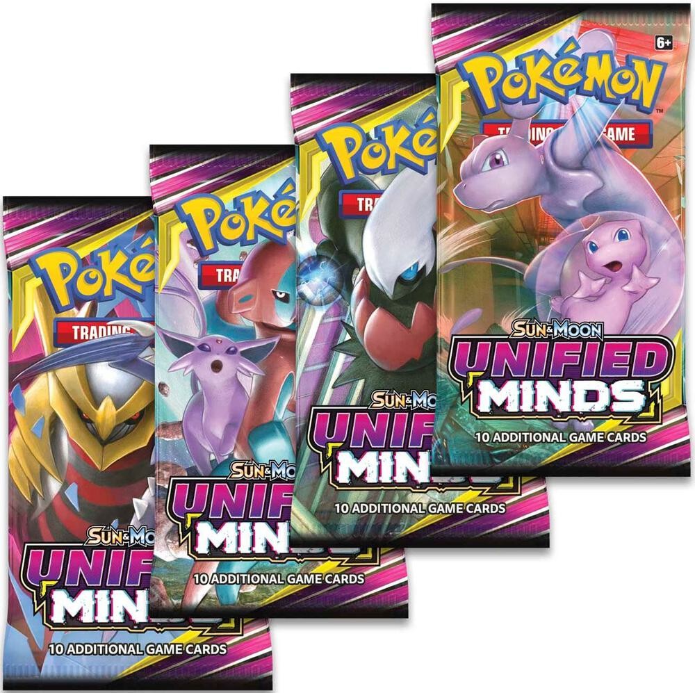 Pokemon x1 Unified Minds Booster Pack Random Artwork SEALED NEW