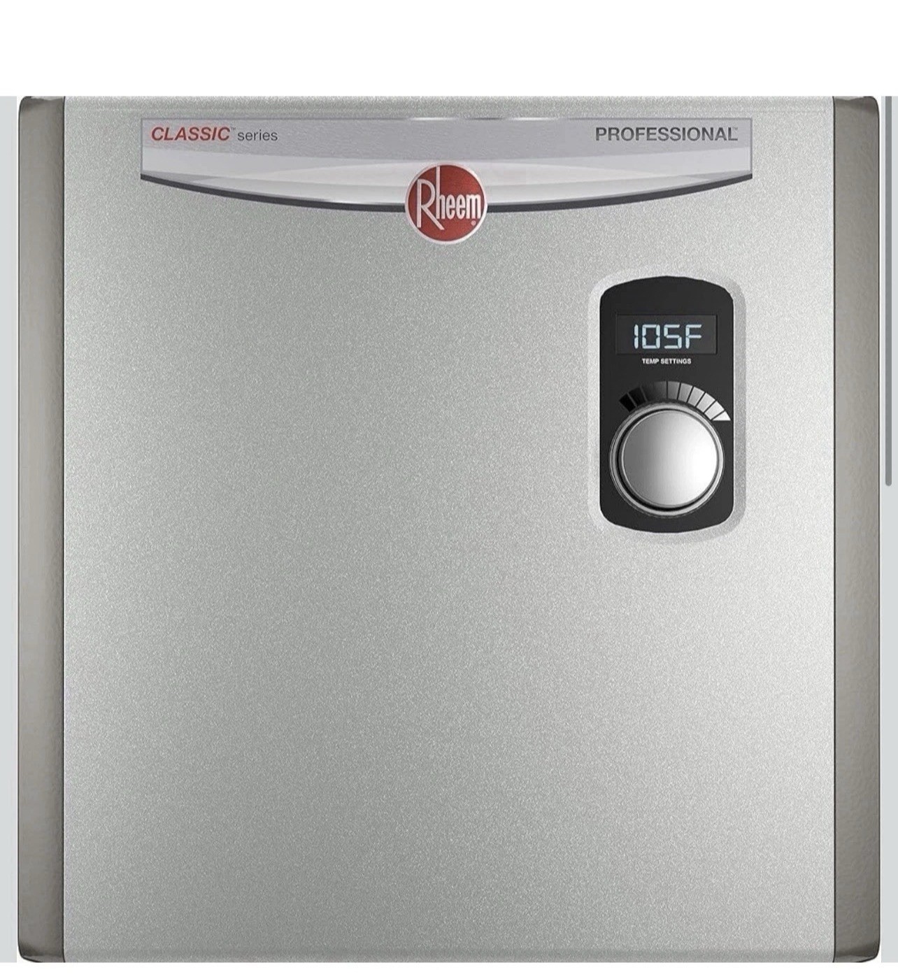 Rheem RETEX-24 Tankless Electric Water Heater - Gray Rheem RETEX-24 Tankless Electric Water Heater - Gray