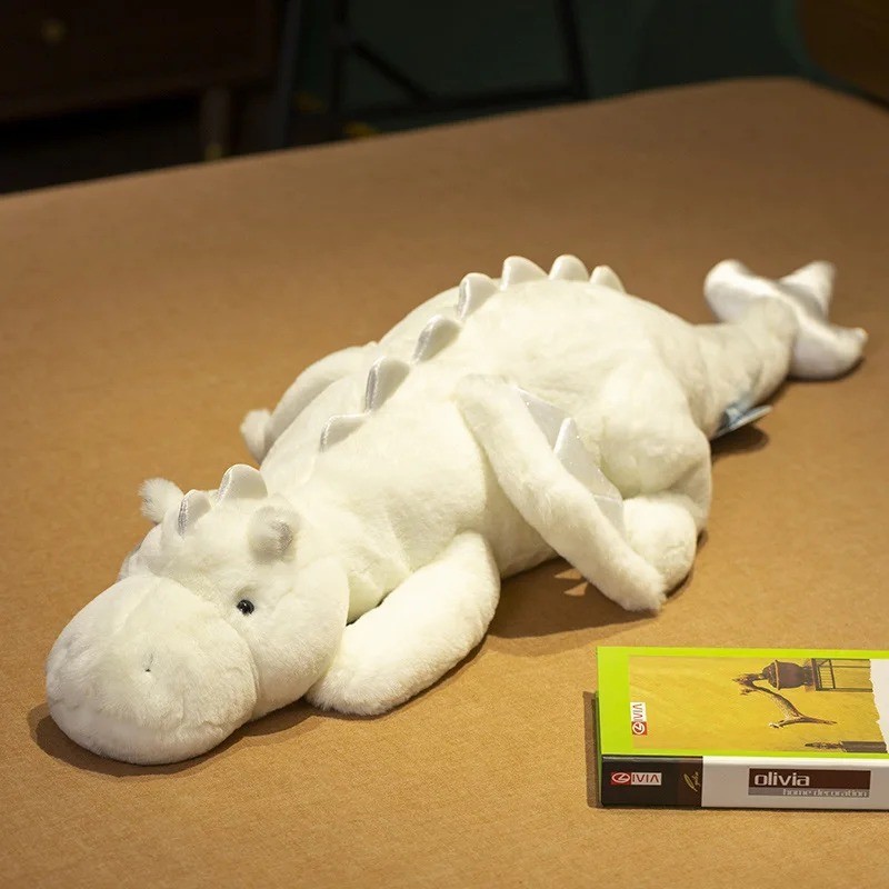 Newt Snow Dragon Huge - New Soft Plush Newt Snow Dragon Huge - New Soft Plush